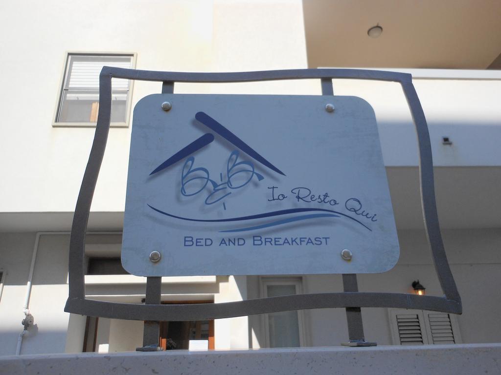 Io Resto Qui Bed and Breakfast Monopoli Εξωτερικό φωτογραφία